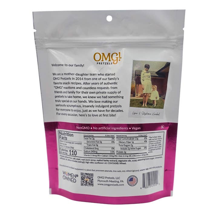 OMG! Pretzels - Wholesale Pretzels - Sweet & Salty Sourdough Pretzel Nuggets 5.5 oz1