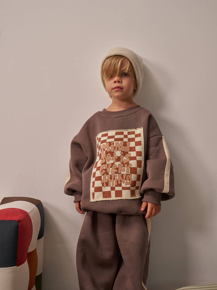 Mindset Tracksuit Brown Set for wholesale by Honey and Hive