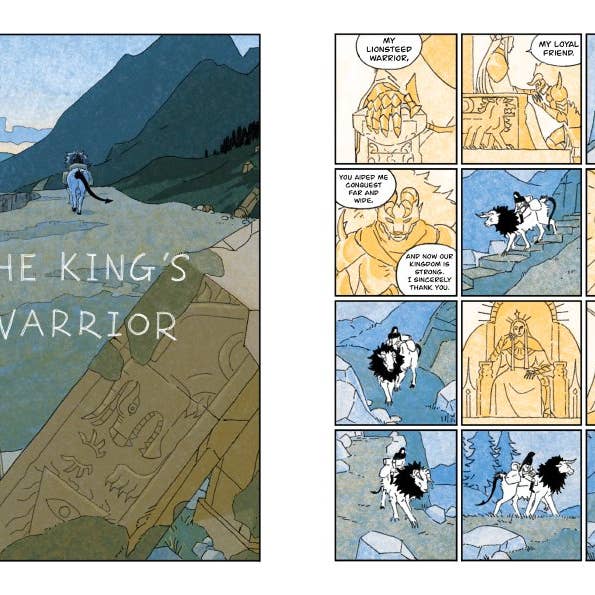 Bulgilhan Press – Romance gráfico por atacado – O Guerreiro do Rei por Huahua Zhu2