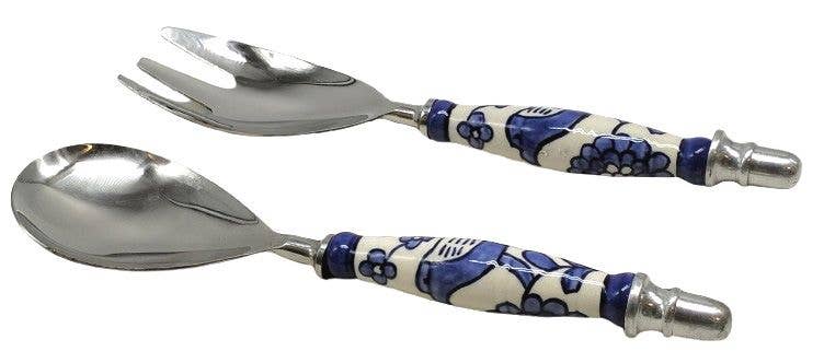 Status Collections - Wholesale Serving utensil - Blue Bird Salad Servers