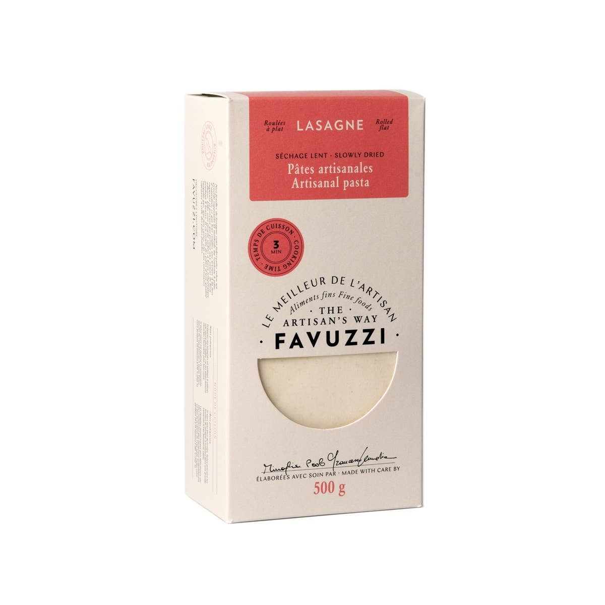 Favuzzi (Canada) - Wholesale Pasta - Lasagne1