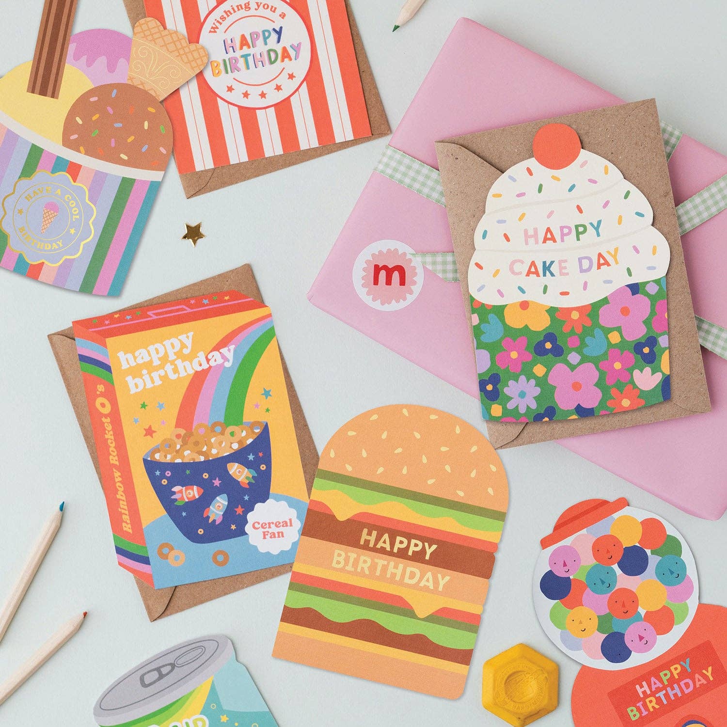 Mifkins - Wholesale Birthday Card - Cereal Fan Birthday Card1