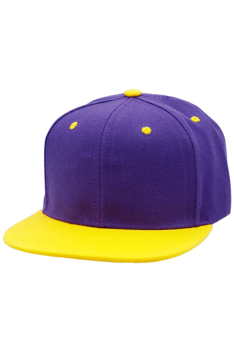 Cap Zone - Venta al por mayor Gorra snapback - Unisex - Gorra de sarga bicolor con visera plana en la parte trasera8