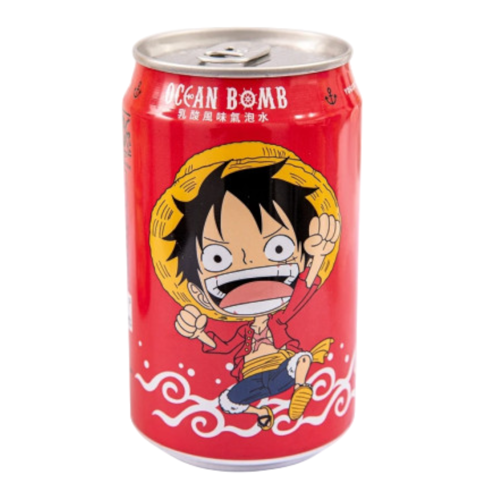 Cow Crack Wholesale - Wholesale Sparkling Water - One Piece Luffy Ocean Bomb Sparkling Water Yogurt 0