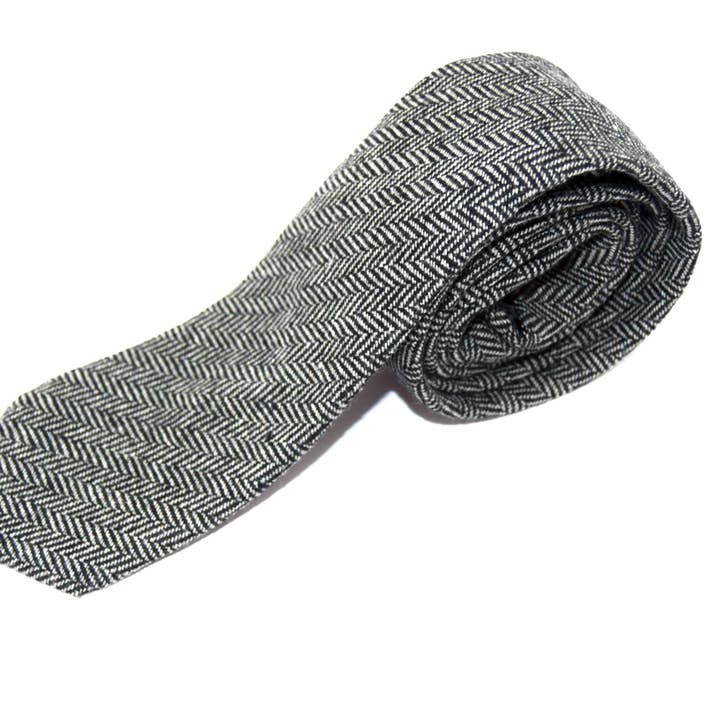 Grey Herringbone Wool Tie and other Purchase wholesale wool ties. Free returns & net 60 terms on Faire trending on Faire.
