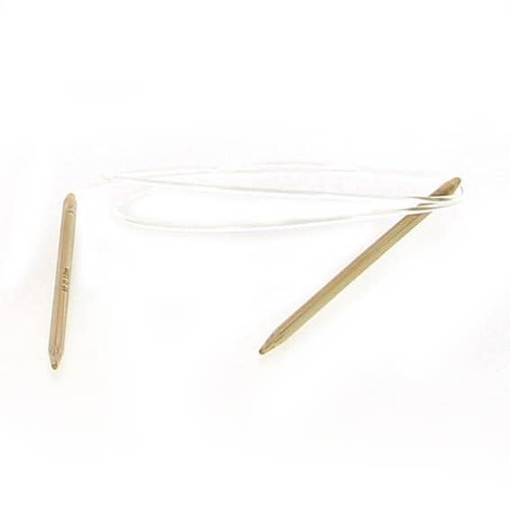Hoooked Yarns - Venta al por mayor Material para punto/ganchillo - Agujas de tejer circulares Shirotake de bambú, 3 mm — 80 cm0
