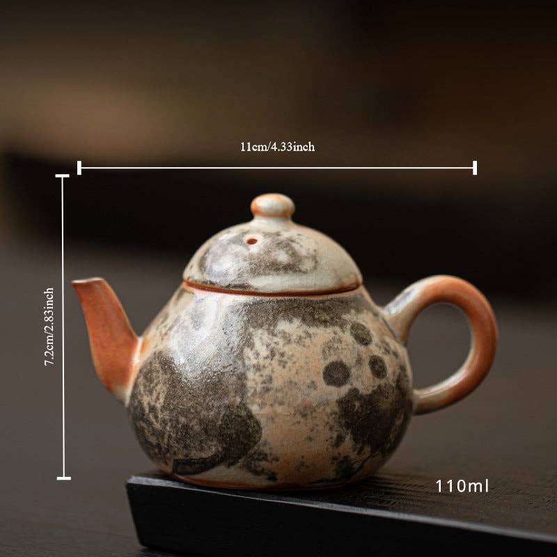 Gohobi （We cover U.S. import duties） – chaleira por atacado – Gohobi Bule de Chá de Gato Pintado à Mão com Tinta Preta Feito à Mão 0120