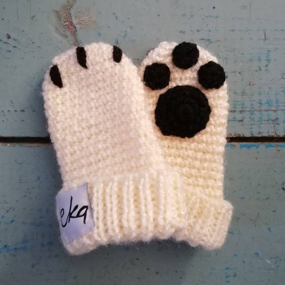 EKA - Wholesale Booties - Baby - Newborn Paw Bootie And Mitten Set6