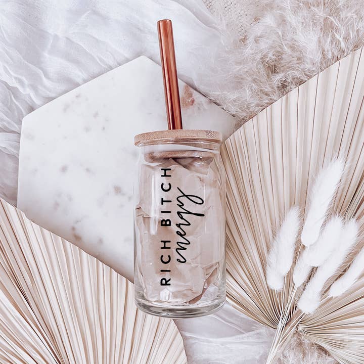 RBE Glass Tumbler for wholesale by Badd Boss