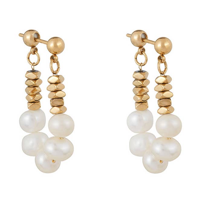 Pearl Garland Earrings for wholesale by Ballinger