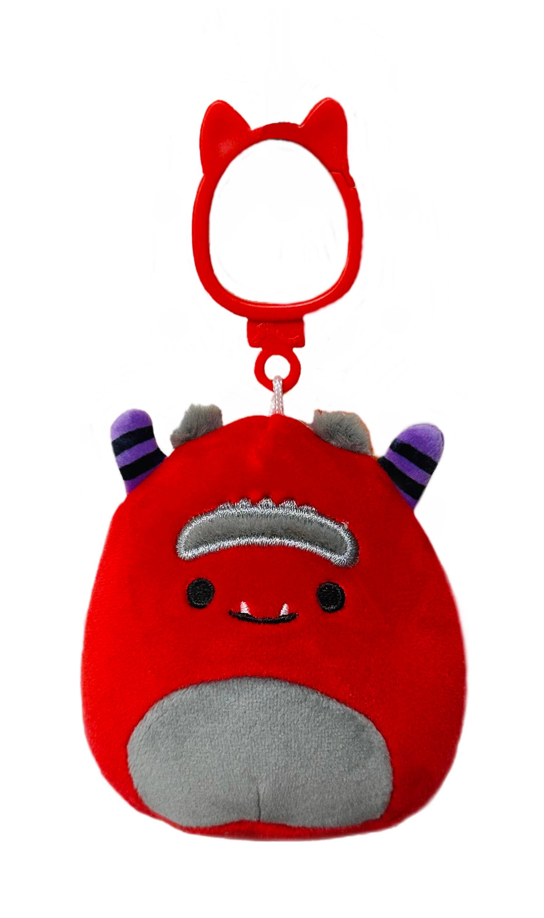 Authentic Street Signs - Wholesale Stuffed/plush toy – Kids & baby - Squishmallow Halloween Plush Toy 3.5" Clip Jeb Monster0