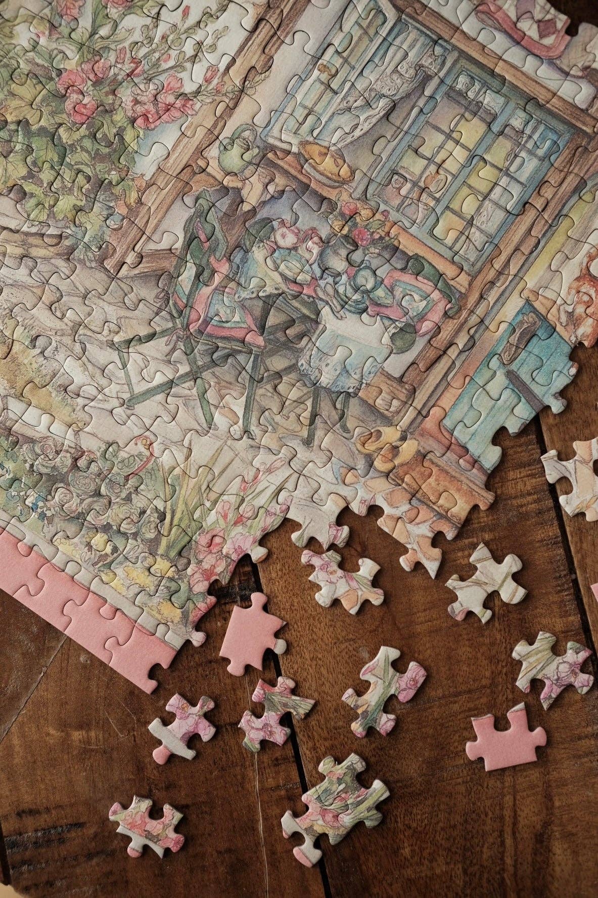 The Puzzle Theory - Wholesale Puzzle - Adult - Kim Jacobs Cottage Welcome - 896 Piece Puzzle8