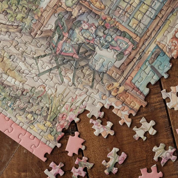 The Puzzle Theory - Wholesale Puzzle - Adult - Kim Jacobs Cottage Welcome - 896 Piece Puzzle8