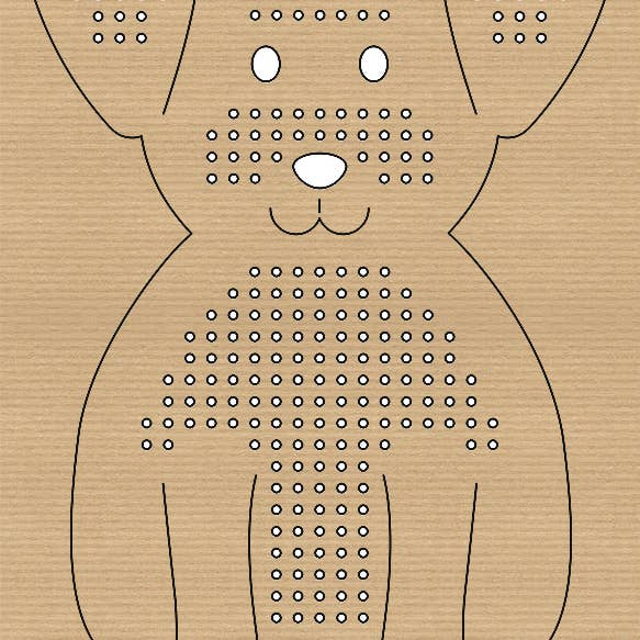 URSUS® / Buntpapierfabrik Ludwig Bähr GmbH & Co. KG - Wholesale DIY Craft Kit - “Animals” cross-stitch designs10