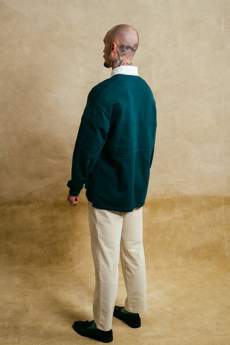 Forest Green Script Heavyweight Jersey - Heritage Edition for wholesale on Faire3