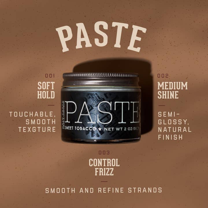18.21 Man Made - Wholesale Hair Styling Gel/Mousse - Sweet Tobacco Paste