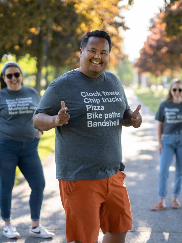 Cabin Design Co - Wholesale Screen Printed T-Shirt - Unisex - Cornwall Favourites Shirt