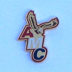 AMC Pin m/1 kobling for engroshandel hos Military Patches & Pins