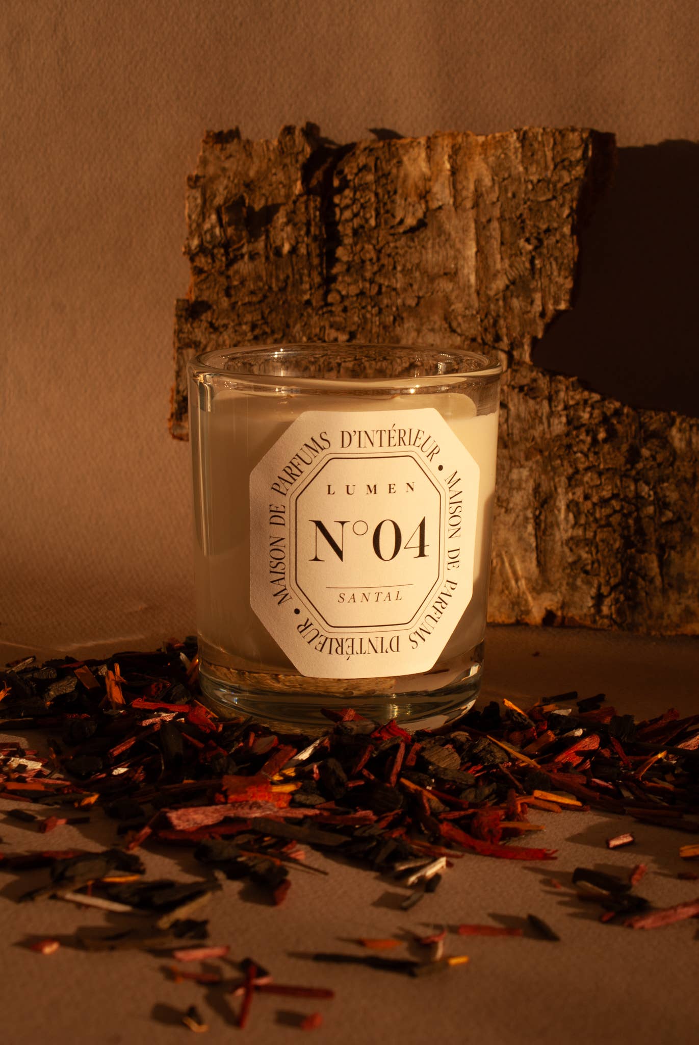 LUMEN - Wholesale Jar/Filled Candle - Small Candle No. 04 - Enchanting Sandalwood1