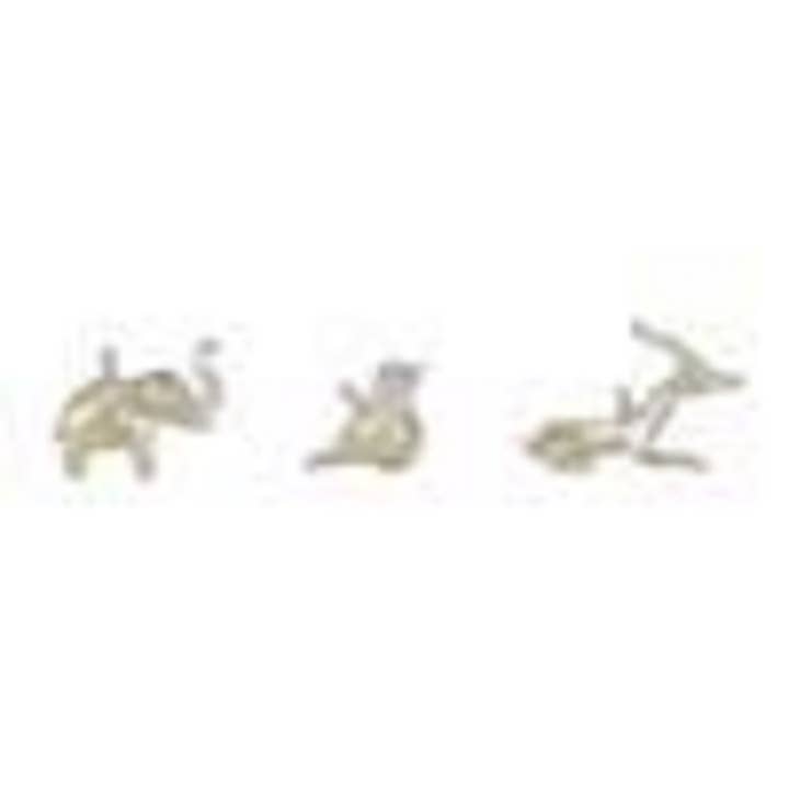 Multi Glass S/3 Delicate Mini Animal O- A - A for wholesale on Faire