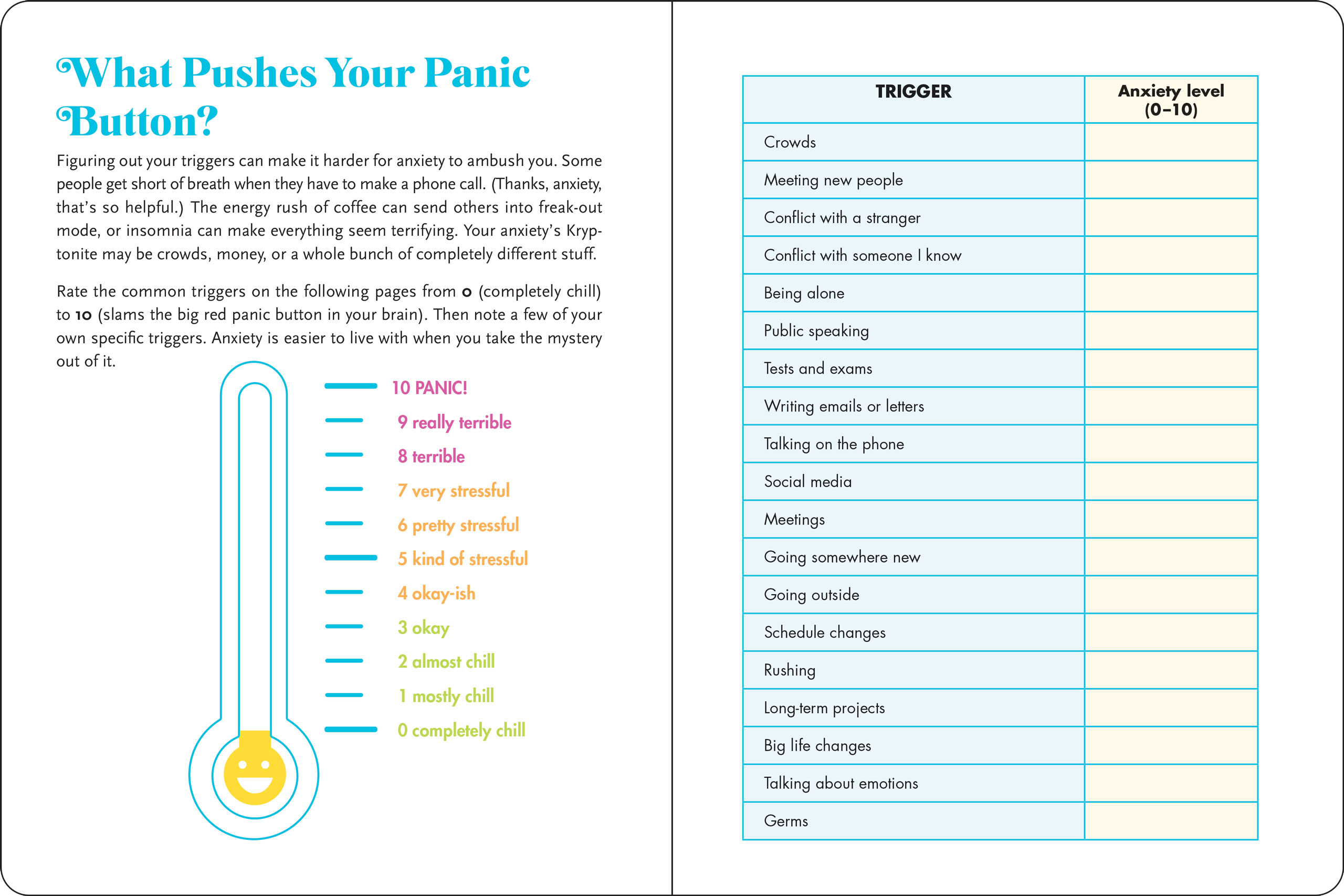 Peter Pauper Press - Vente Journal intime - Anxiété Disparue : Un Journal pour Se Détendre, Se Reposer et Aller de l'Avant5