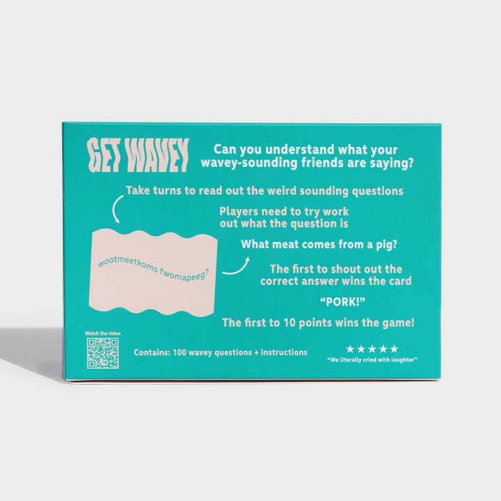 Pikkii USA - Wholesale Card Game - Get Wavey Game | Trivia Game | Party Game | Games For Adults