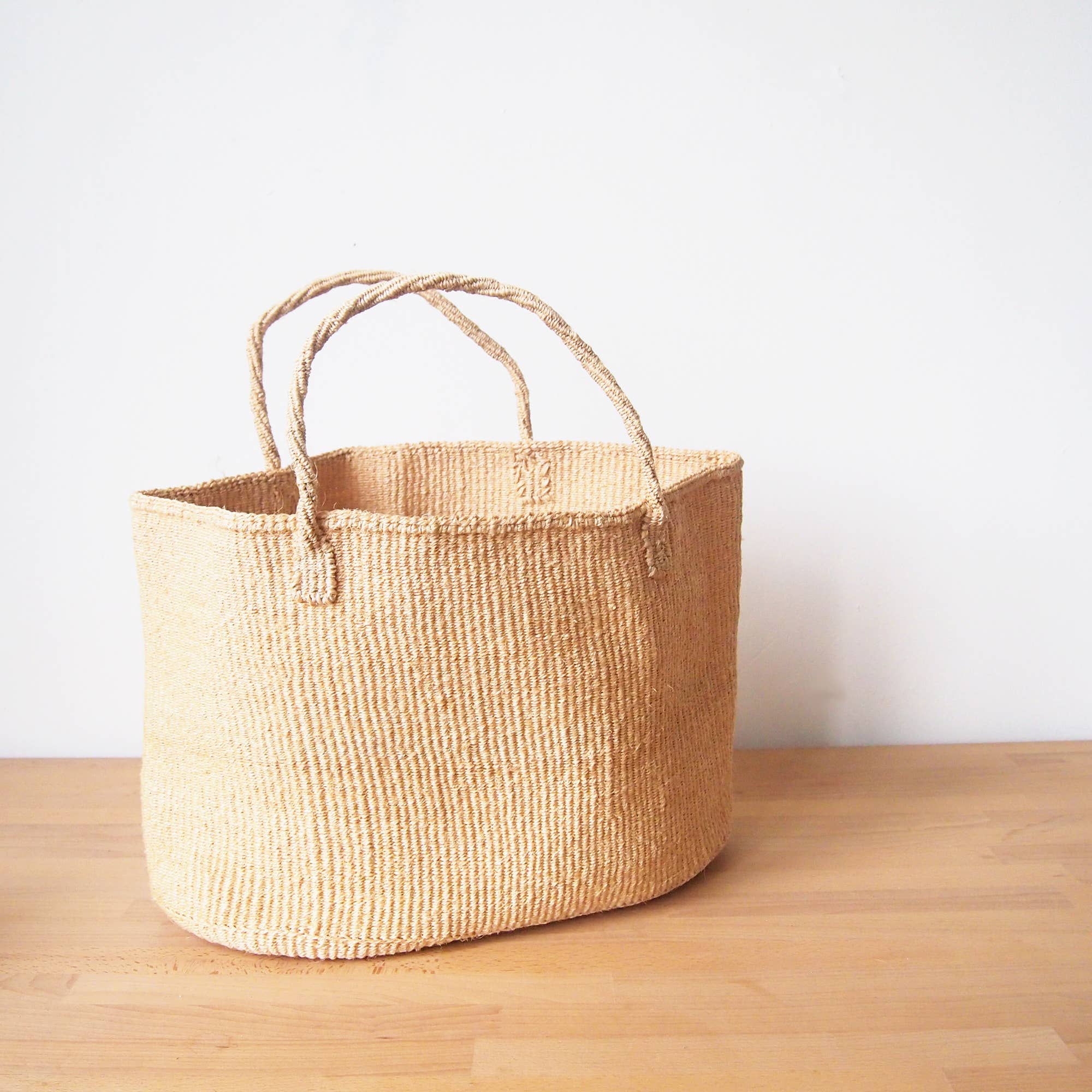 Amsha - Wholesale Tote Bag - Women's - XL Sisal Tote: Oats1