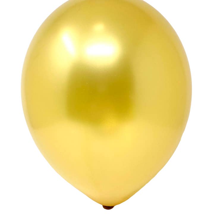 Fantasia Inc. - Wholesale Balloon - 12" Metallic Latex Balloons - 50 Count