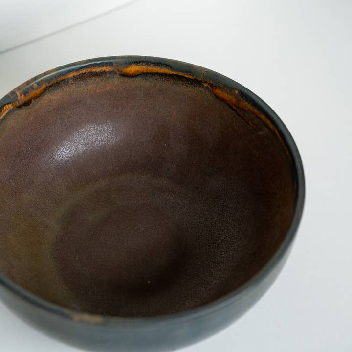 Creating Comfort Lab - Wholesale Serving bowl - Rust Stoneware Nesting Bowl Set8