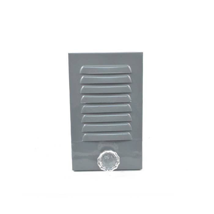 Concepts SnapHook 7x11 Gris et Blanc avec Bouton en Acrylique pour la vente par Concepts In Time