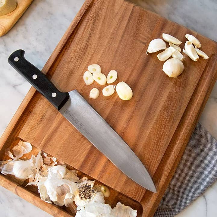 Fox Run Brands - Wholesale Cutting Board - Ironwood Big Catch Cutting Board, Acacia, 10.5"x 15"x 1.25"