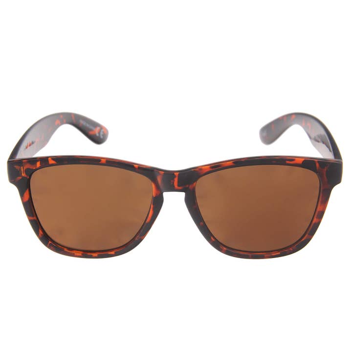 Braun Damen Sonnenbrille Hornlook Kunststoff Braun für den Großhandel auf Faire