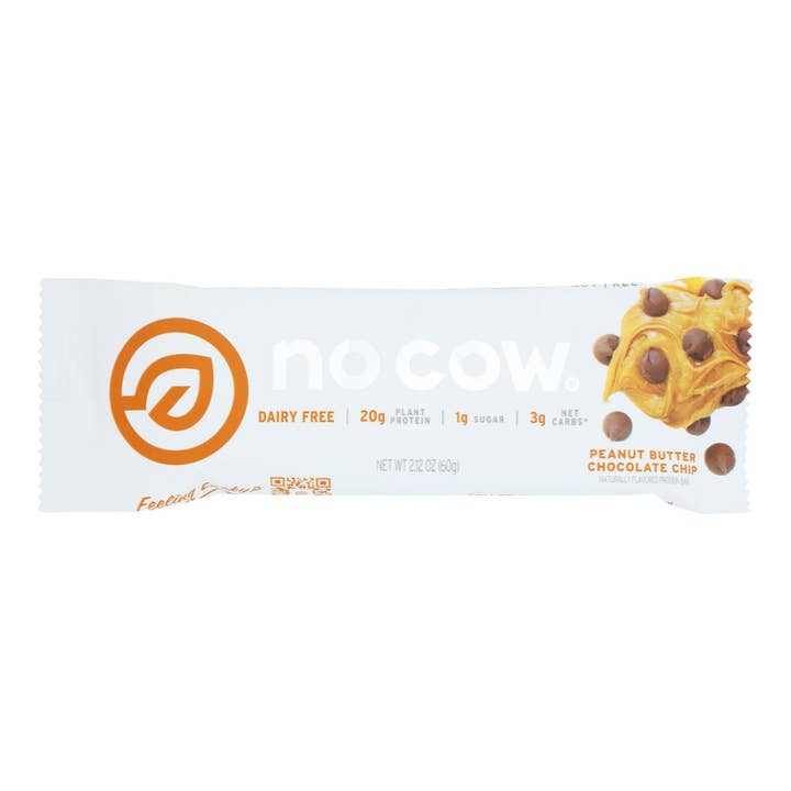 No Cow Bar Protein Bar - Case Of 12 - 2.12 Oz for wholesale by Everyday Supply Co