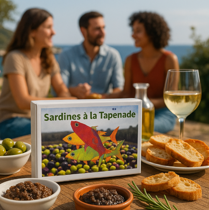 CAPITAINE NAT' - Wholesale Tinned Fish - COLLECTOR: Sardines with tapenade*1