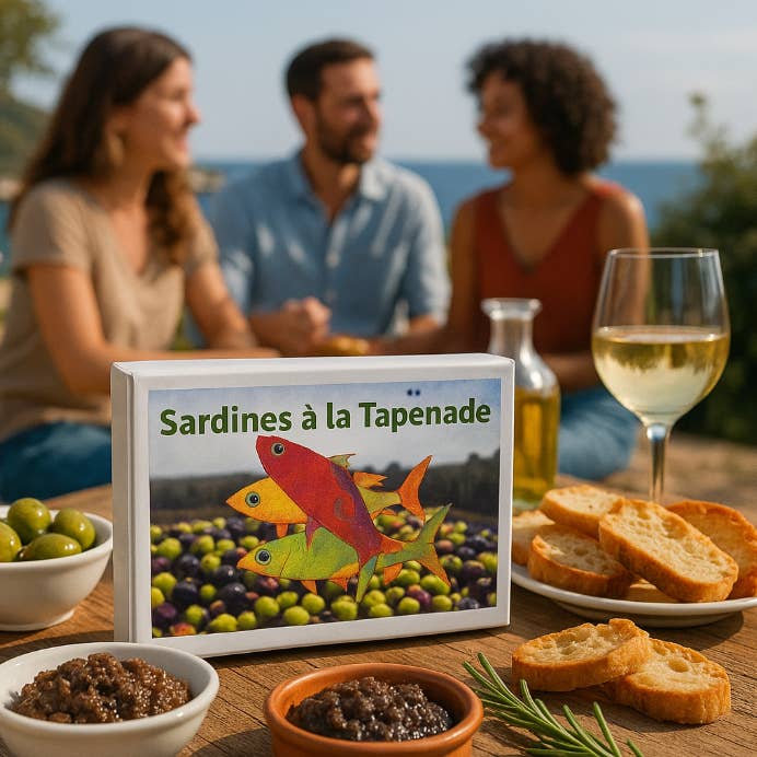 CAPITAINE NAT' - Wholesale Tinned fish - COLLECTOR: Sardines with tapenade*1