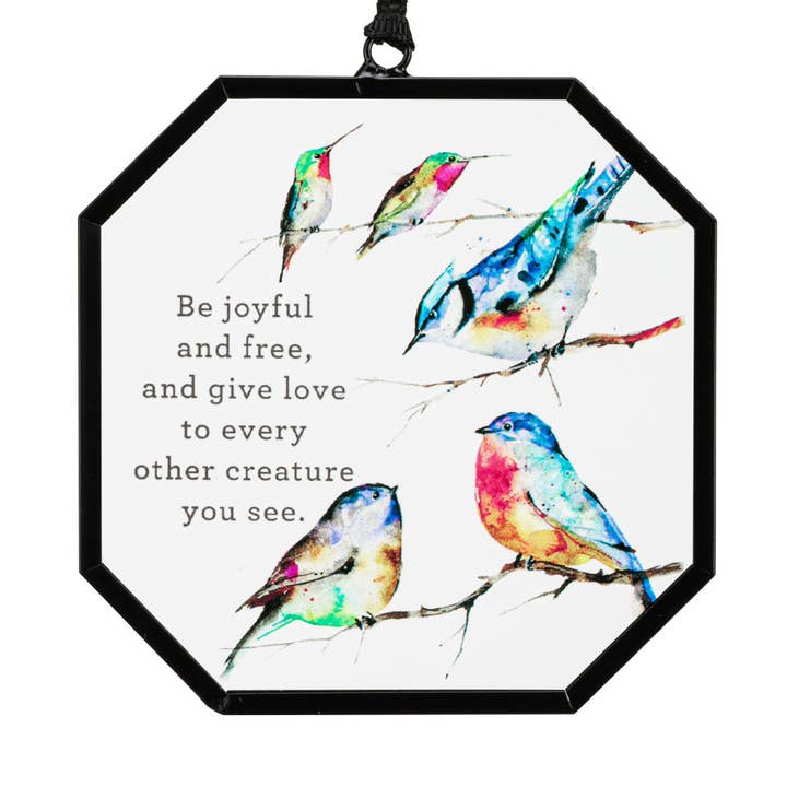 Birds in Tree Suncatcher for wholesale by DEMDACO
