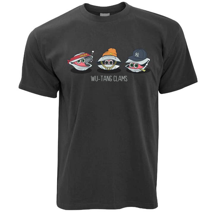 PIGMENTIFY – wholesale Grafisk T-shirt - Unisex – Wu-Tang Clams Lineup T-shirt