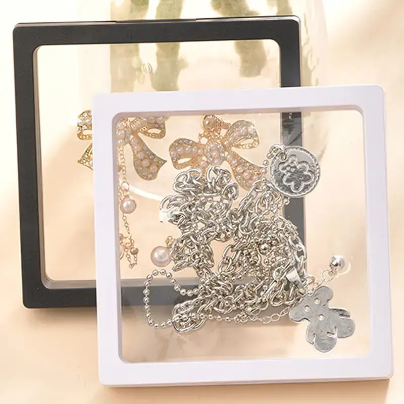 Magnifique Hearts – wholesale Jewellery box/organiser – Clear Jewelry Display Box, Earring Bracelet, Necklace, Rings7