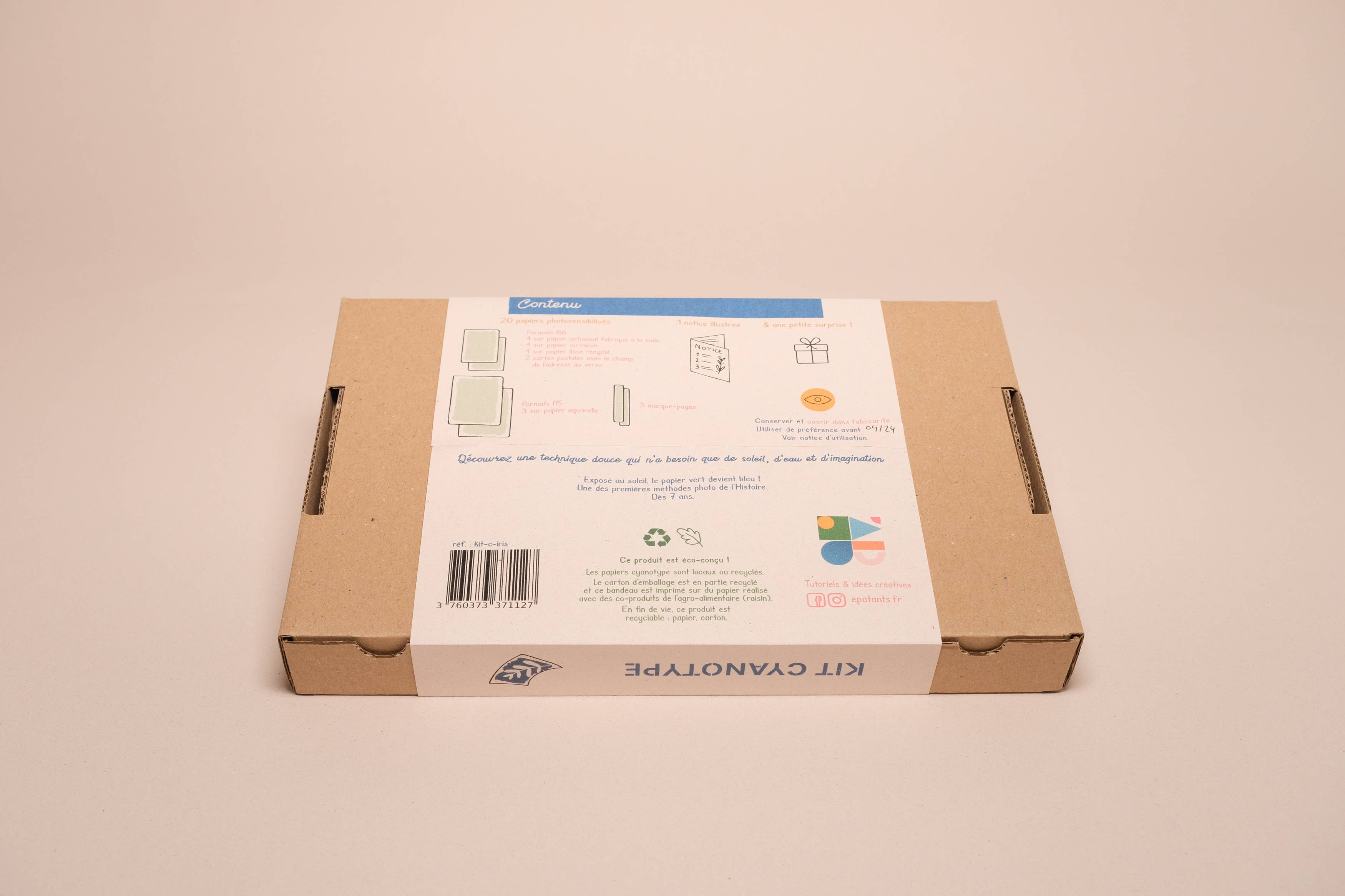 L'Atelier des Epatants – Kit de artesanato DIY por atacado – Kit de cianotipia3