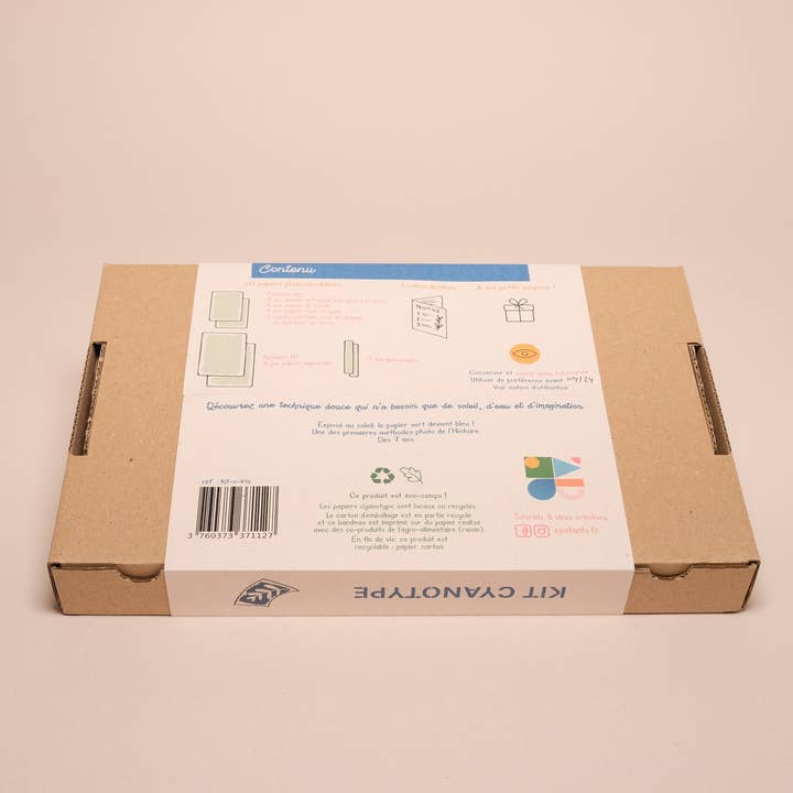 L'Atelier des Epatants – Kit de artesanato DIY por atacado – Kit de cianotipia3