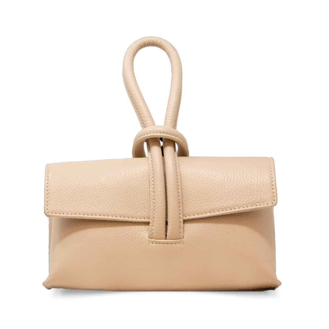 German Fuentes Handbags - Wholesale Pouch - Women's - GF0467 GENUINE ITALIAN LEATHER  WRISTLET BAG2