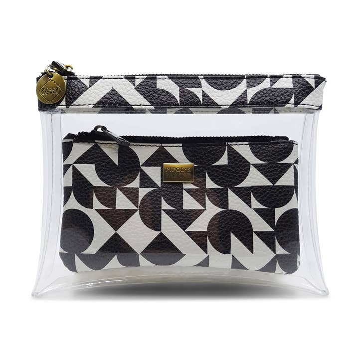 POUCHY FLAT SET CUBIS BW for wholesale by PIPOL