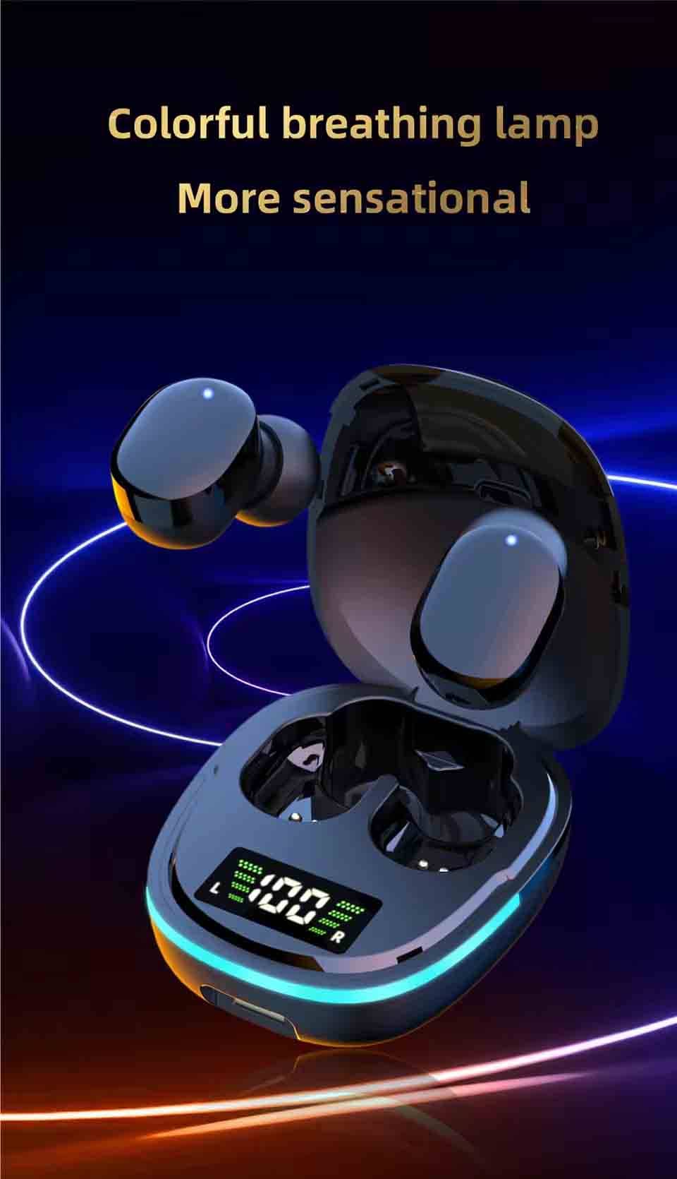 GulleeGadgets - Wholesale Headphones - Wireless Earbuds with LED Display - in bulk3