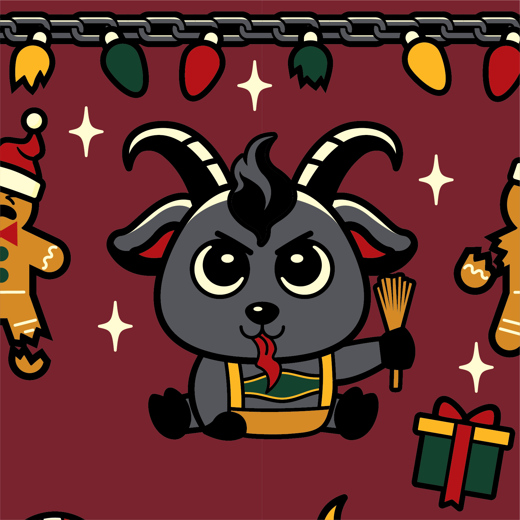 FootClothes LLC - Wholesale Socks - Unisex - Kwampus Holiday Crew Socks8