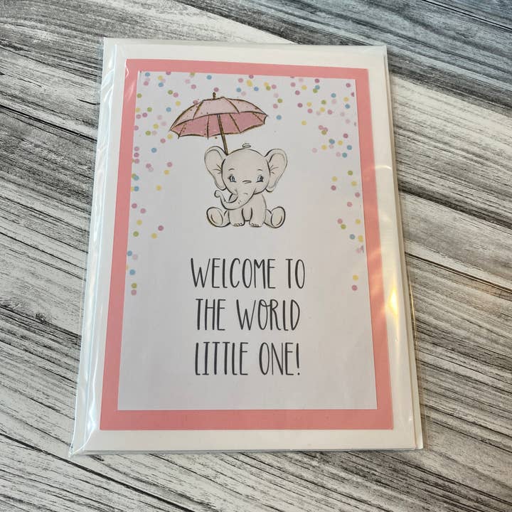 New Baby Card for wholesale by ML Creations