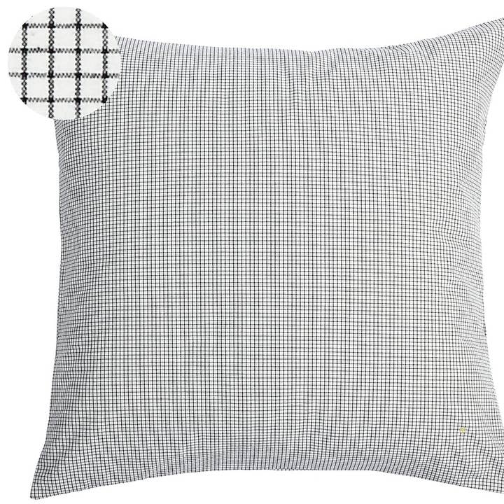 Gustave Caviar pudebetræk 80 x 80 for engroshandel hos Maison Vivaraise & La Cerise sur le Gâteau