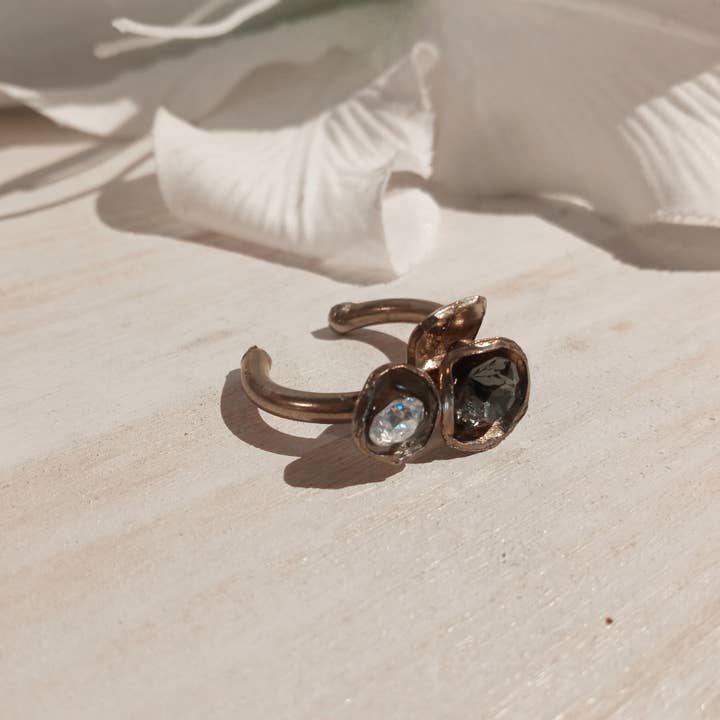 Bubbele-Ring aus Messing für den Großhandel von Thomas Ayers Jewellery