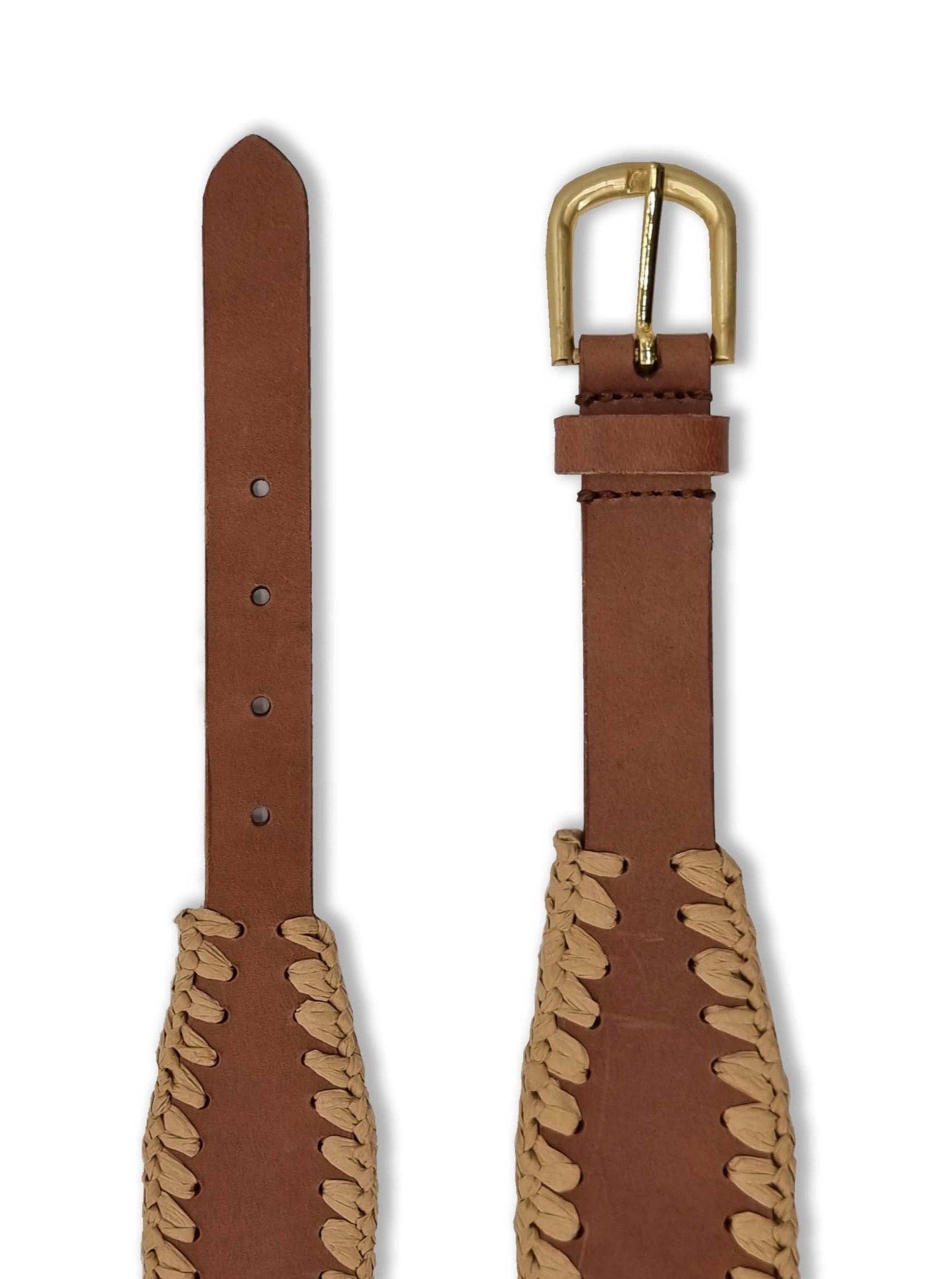TAN BAYSWATER BELT for wholesale on Faire2