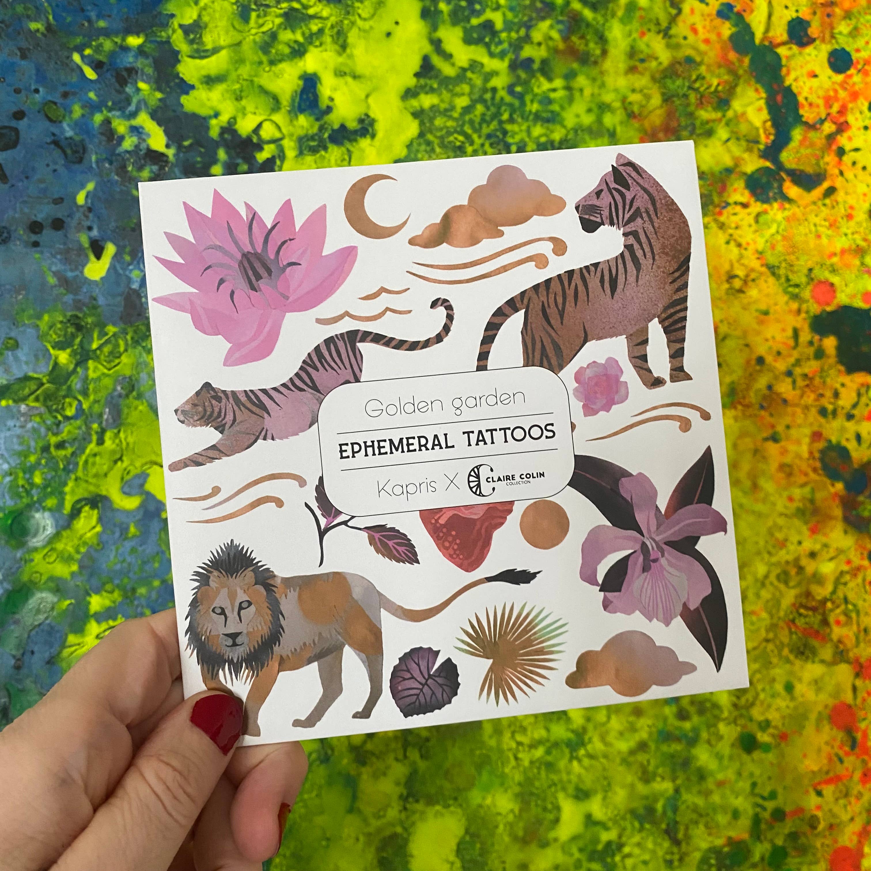 Kapris - Wholesale Temporary Tattoo - Kids - Tatouages temporaires - GOLDEN GARDEN2