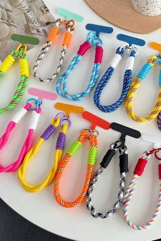 MiMi Wholesale - Vente Lanière – femme - BAK510055 Cordon de téléphone Lanière de poignet/Porte-clés/Charm de sac6